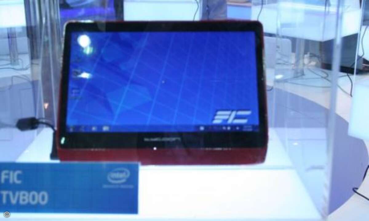 Der iPad-Konkurrent des taiwanesischen Herstellers FIC wurde auf dem Intel-Stand gezeigt