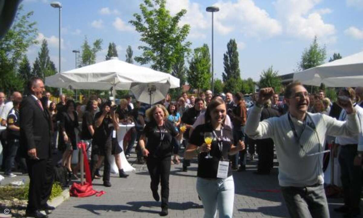 »Willkommen zuhause« hieß es am Freitag bei Kaspersky in Ingolstadt