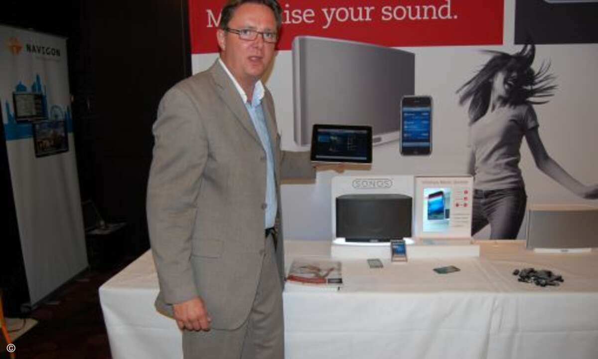 Die Musik im ganzen Haus verteilen und über das iPad steuern - das sollen die Lautsprechersysteme von Sonos möglich machen