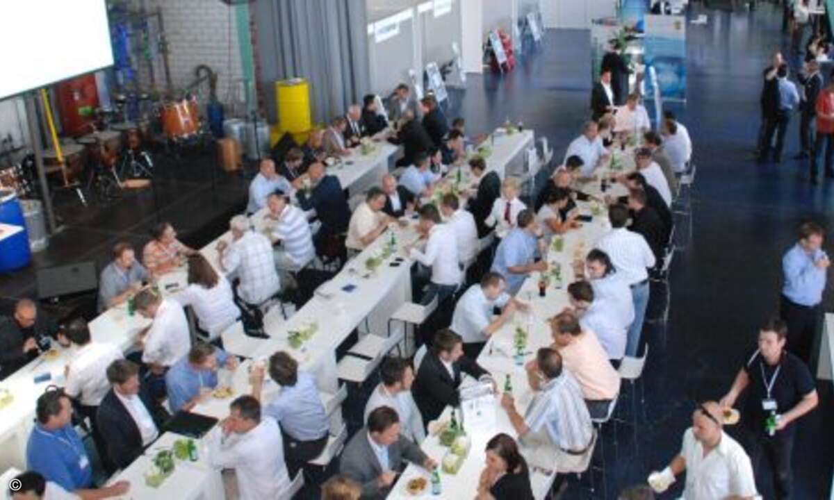 Schmankerl von Feinkost Käfer ließen auch kulinarisch keine Wünsche offen