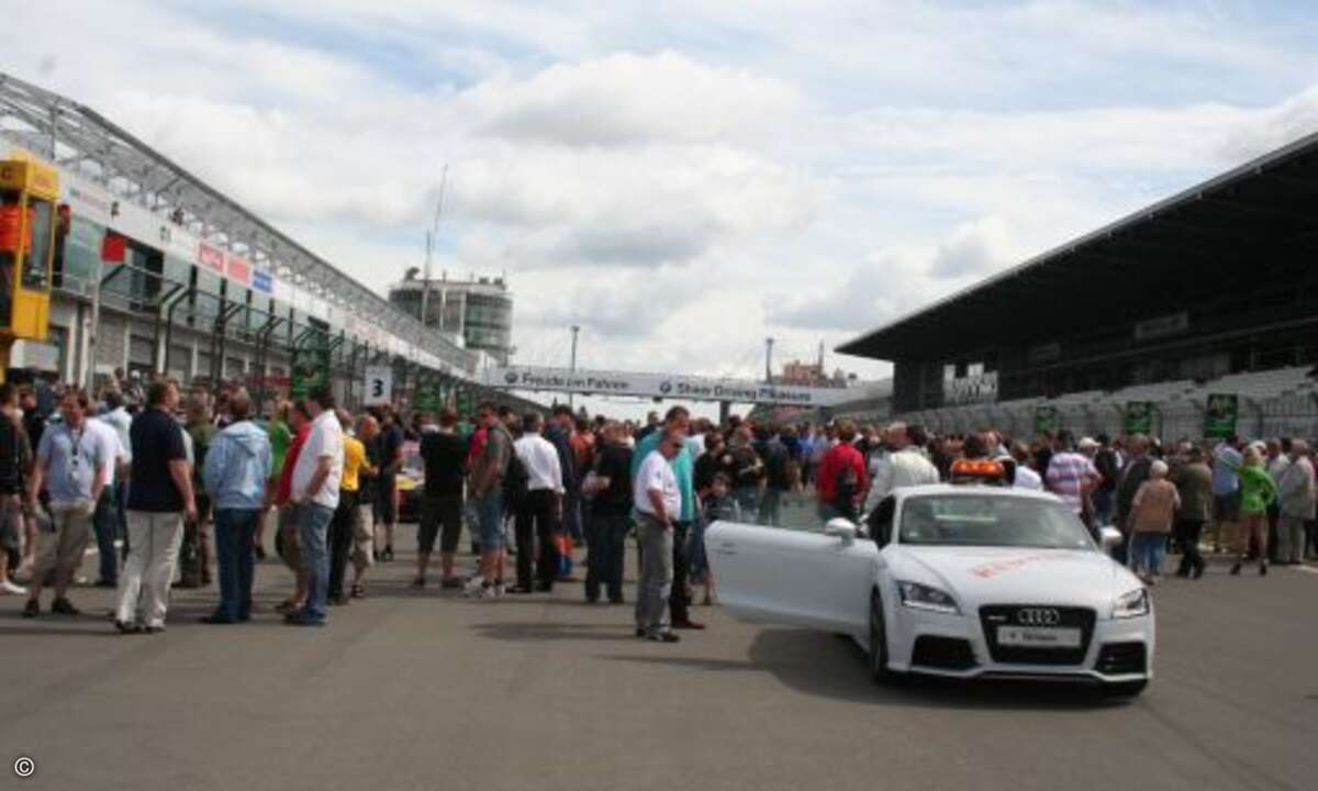 und ab in die Startaufstellung.