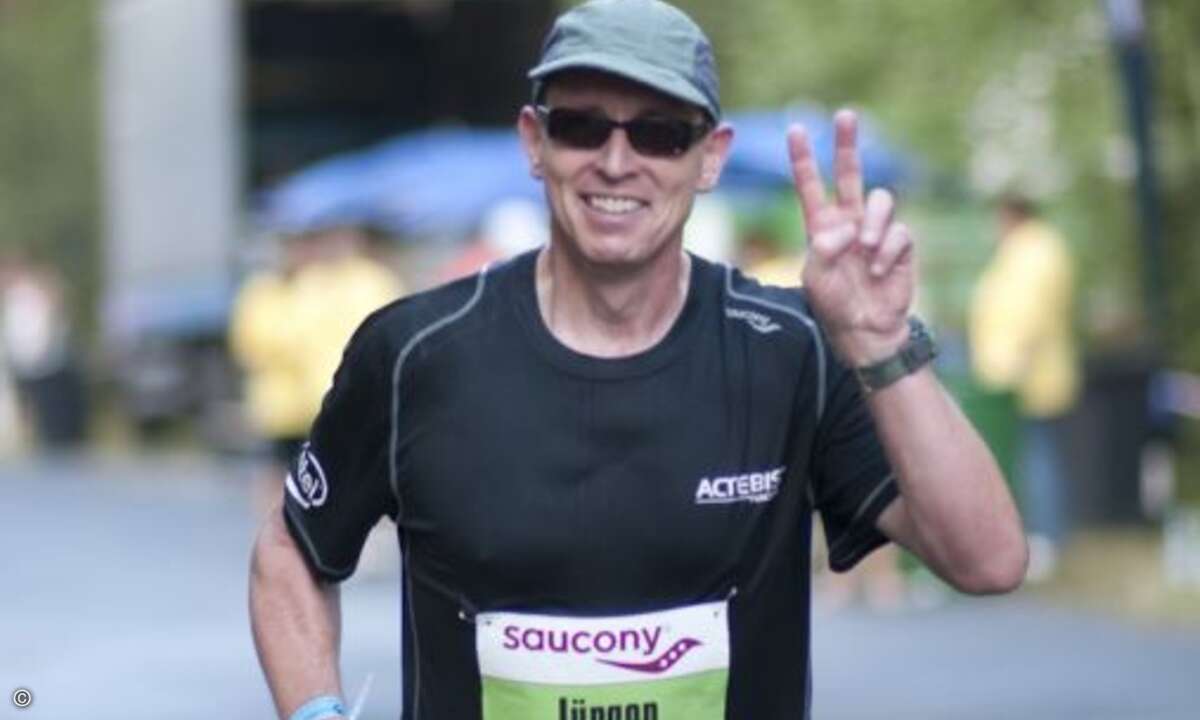 Jürgen Drebber, Actebis, als Marathonmann unterwegs