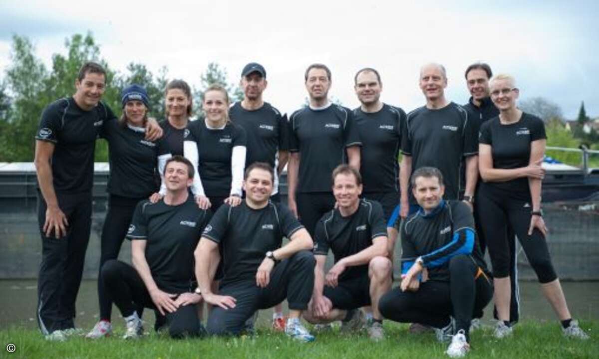 Mit fünf Staffeln trat Lenovo beim legendären Triathlon in Roth an