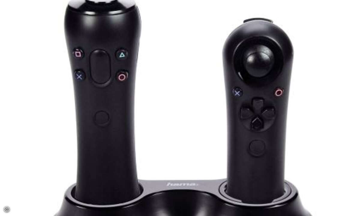 Hama Dual Ladestation für Sonys »PlayStation Move«,