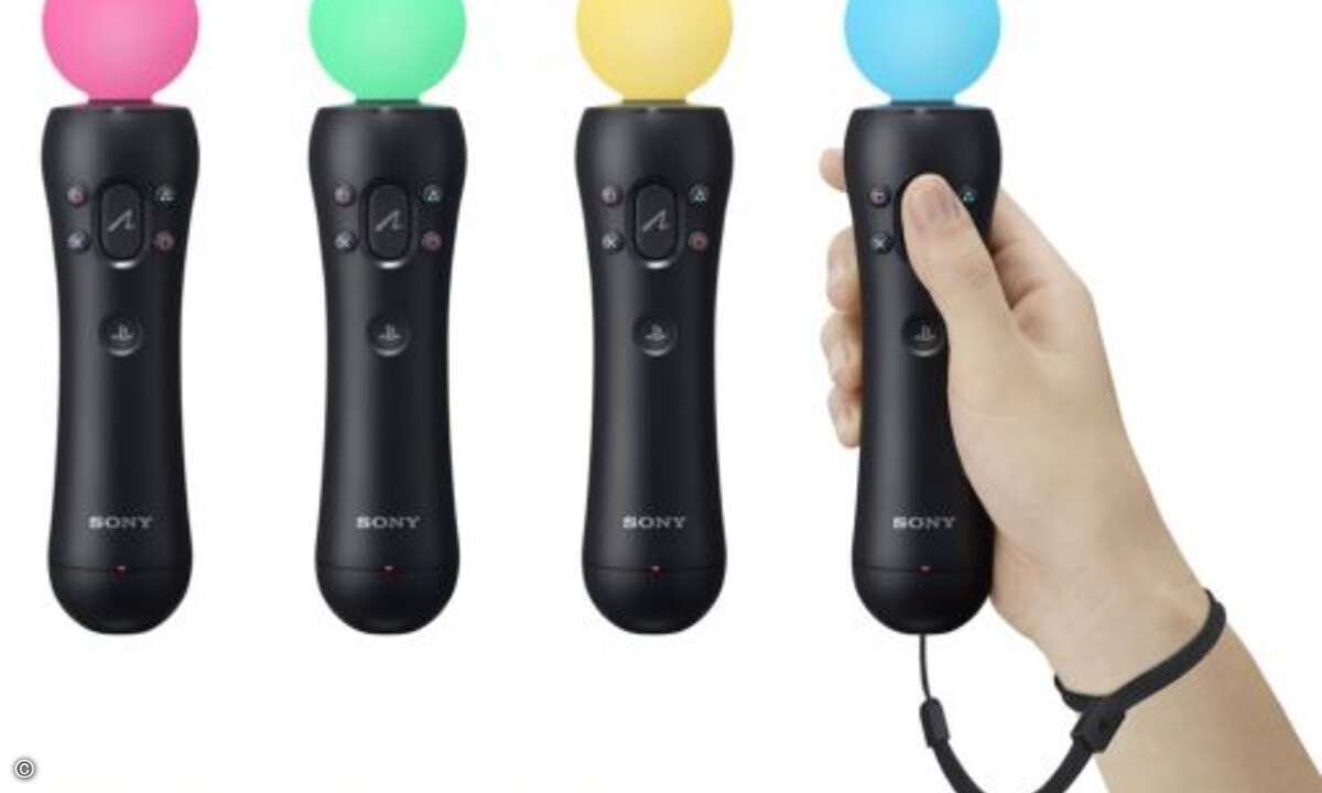 Sonys Bewegungssteung Move für die Playstation3