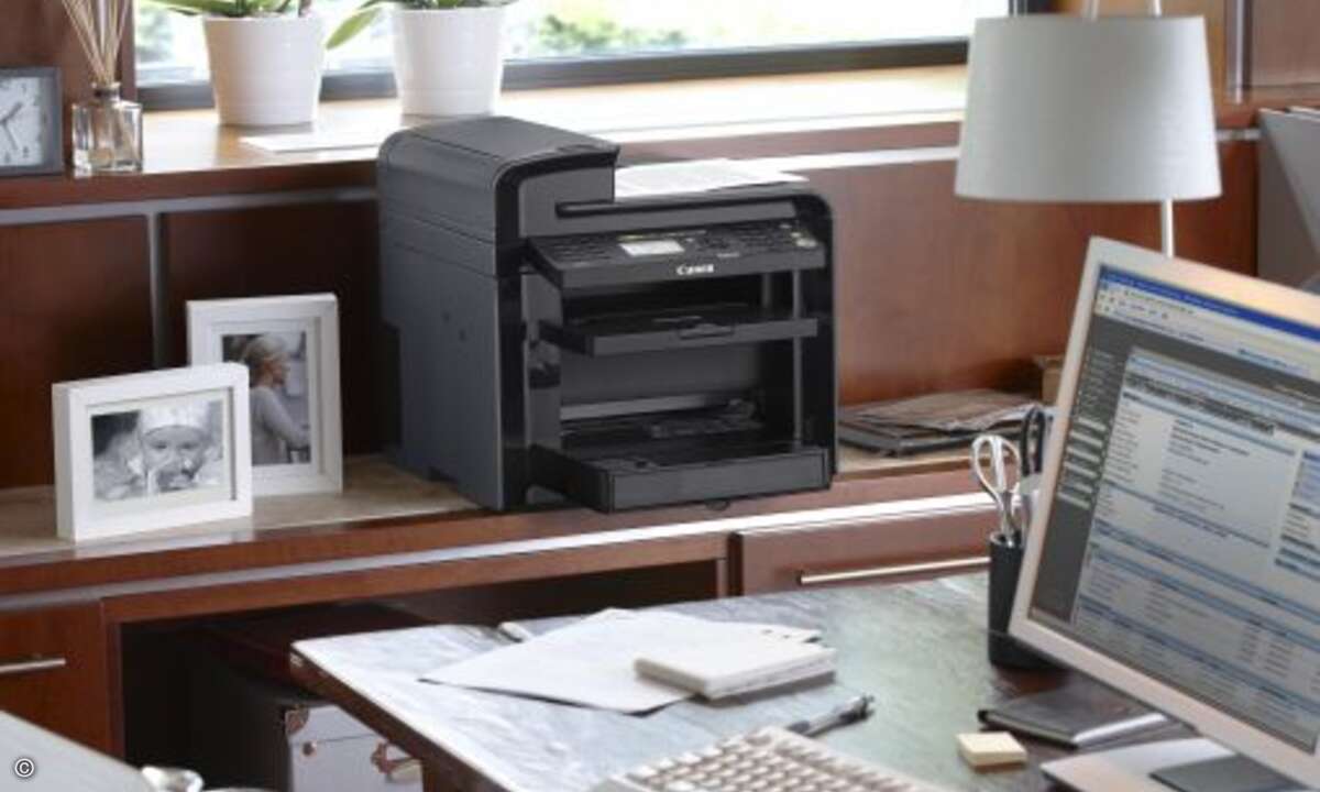 Der i-Sensys MF4450 ist zusätzlich als Fax einsetzbar