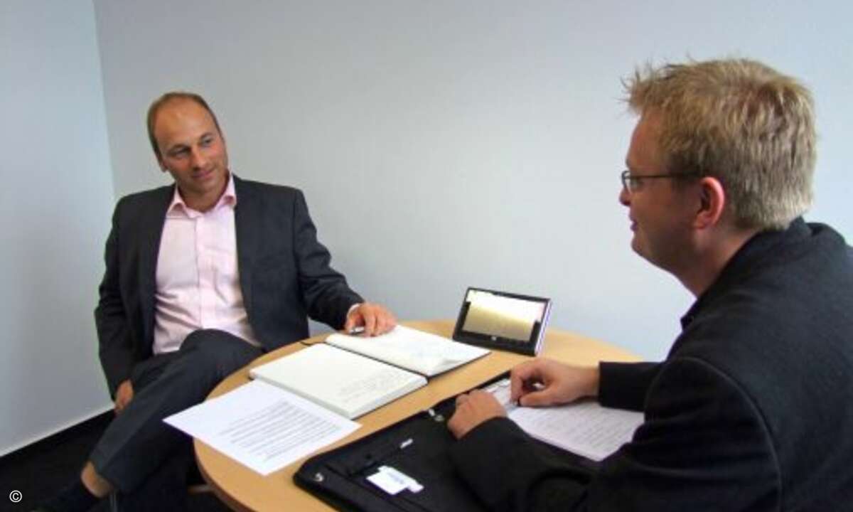 Marcell D'Avis im Interview mit CRN-Mitarbeiter Folker Lueck.