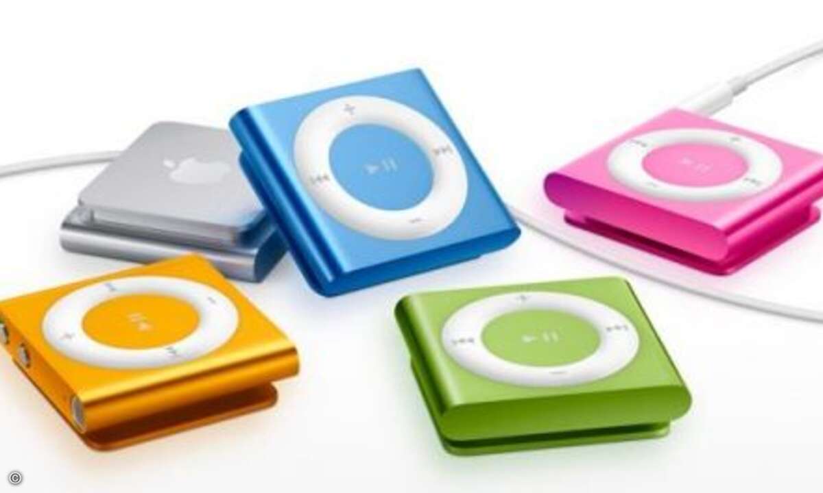 Der iPod Shuffle ist noch kleiner und leichter geworden