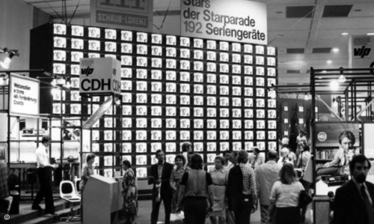 Der Stand von ITT Schaub-Lorenz 1977