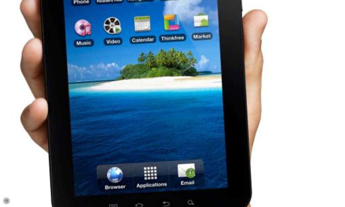 Samsungs lange erwartetes Web Tablet Galaxy Tab