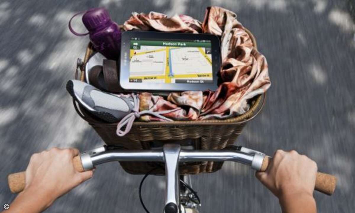 Auch als Navi kann das Galaxy Tab eingesetzt werden