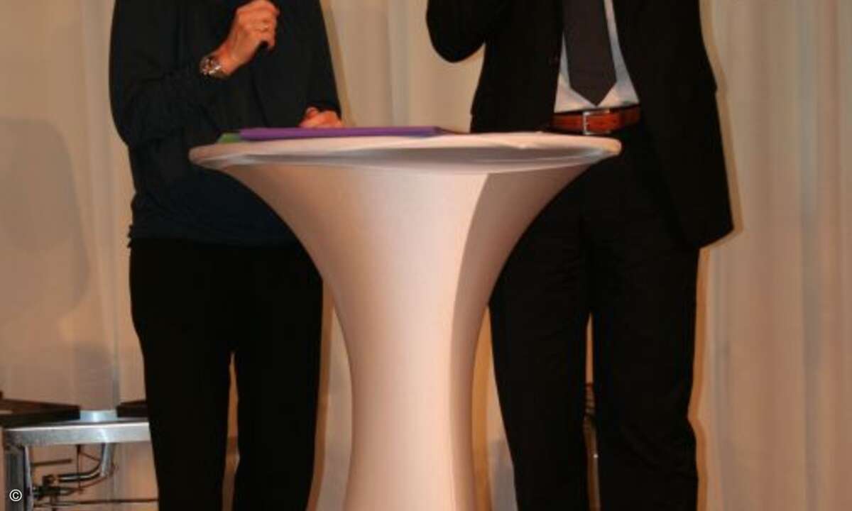 Brother-Vertriebschef Matthias Kohlstrung erläutert die Vertriebsstrategie für das nächste Jahr