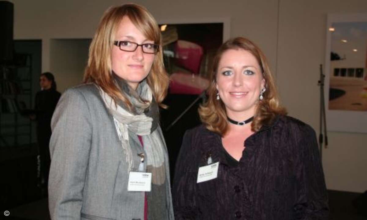 Katrin Wunderlich und Britta Hoffmann beide von Brother