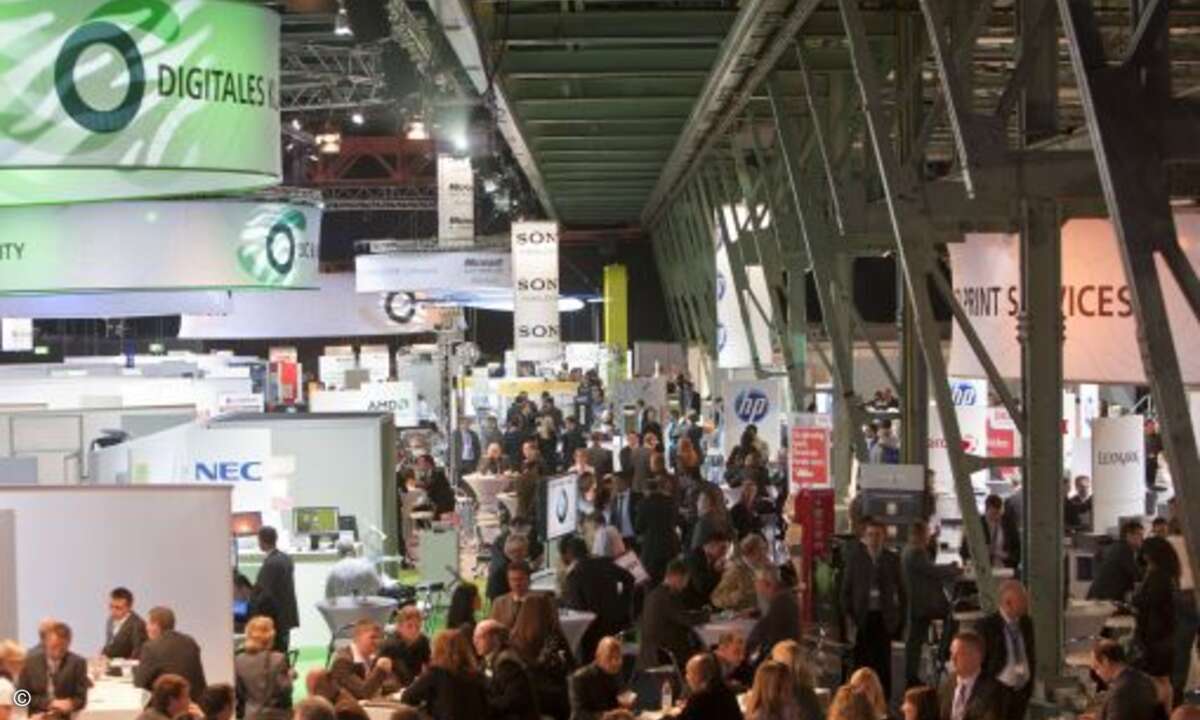 Tagsüber hieß es, Infos sammeln und Kontake knüpfen auf dem TD-Forum in der Zenithhalle in München