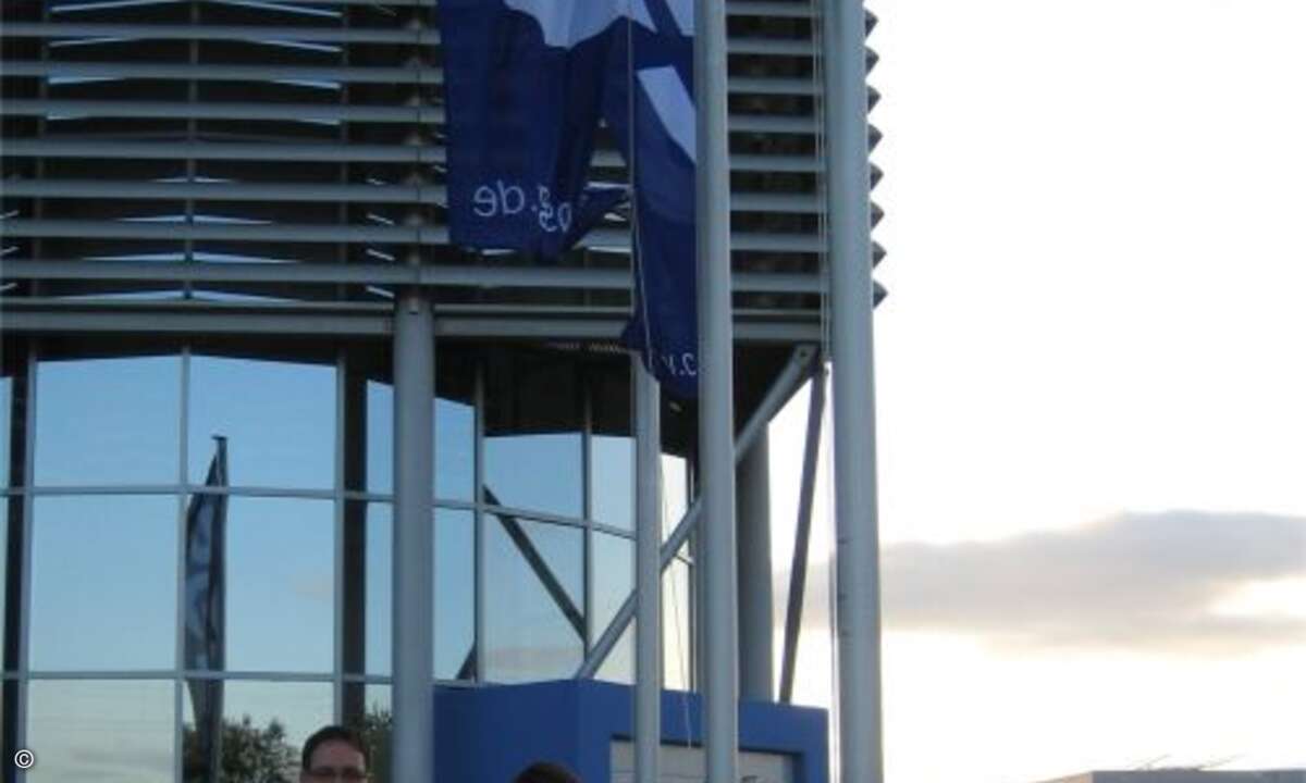Vertriebschef Matthias Bese und Geschäftsführerin Mascha Speier waren die Gastgeber