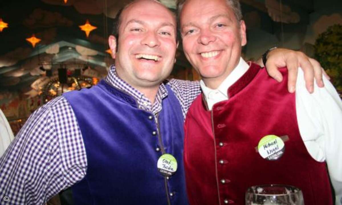 Olaf Tusche und Michale Nagel von Lexmark