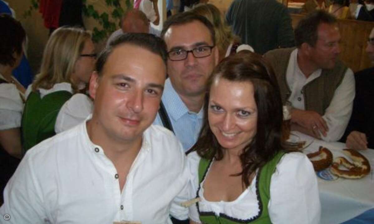 Alexander Kapp und Marco Coriand von Haufe-Lexware mit Tanja Macher von CMP-WEKA
