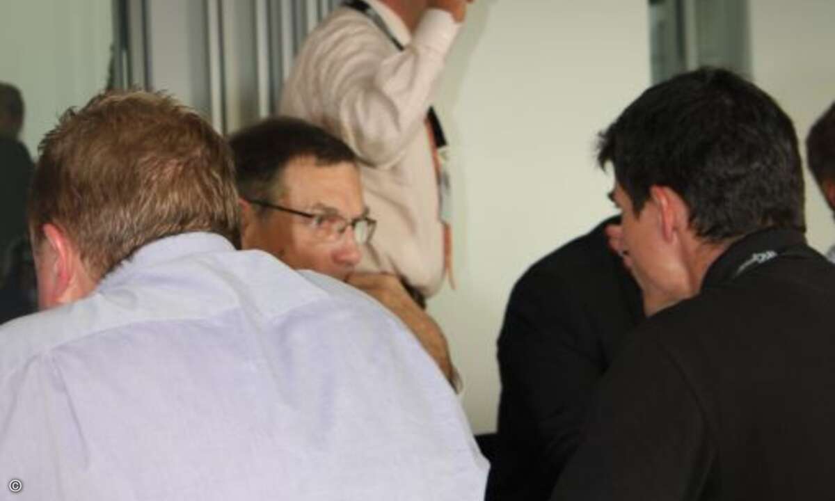 Eine neue Speed-Networking Runde wird eingeläutet