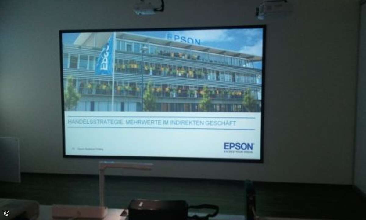 Vor allem dem indirekten Vertrieb wollen Epson und Dietmar Gröbl mit dem Solution Center einen Mehrwert bieten