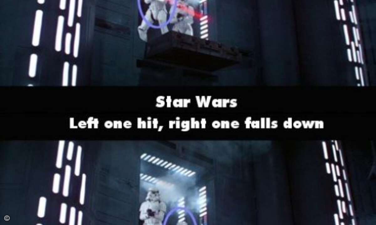 Einer für Alle - Alle für Einen: Bei Sturmtruppen aus Star Wars stirbt auch gerne mal der Nebenmann für seinen getroffenen Kameraden