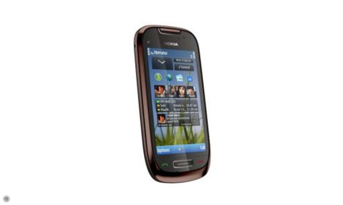 Das Nokia C7 soll auch im 4. Quartal erscheinen und rund 430 Euro kosten.