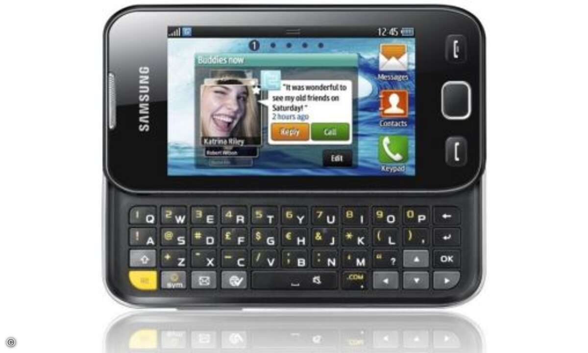 Auch dieser Bada-Ableger mit Volltastatur hat noch keinen Preis. Aber das Samsung Wave 533 wird definitiv nicht mehr lange auf sich warten lassen.