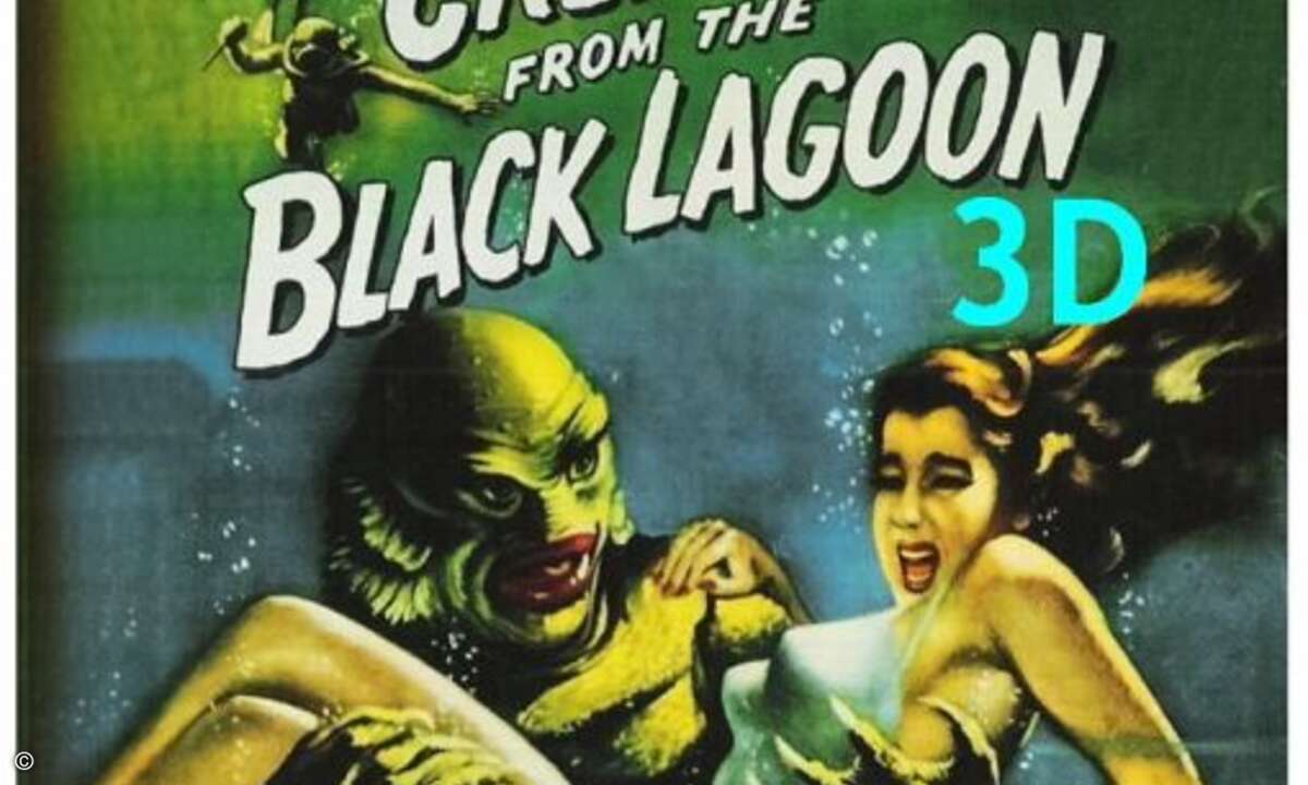Nun zum Kino der Angst: Im Schwarzweiß-Horrorfilm-Klassiker »Der Schrecken vom Amazonas« (Orginal: »Creature from the Black Lagoon«) sorgte  neben plötzlichen Schockelementen und allgemein unbehaglicher Atmosphäre vor allem der unheimliche Kiemenmens