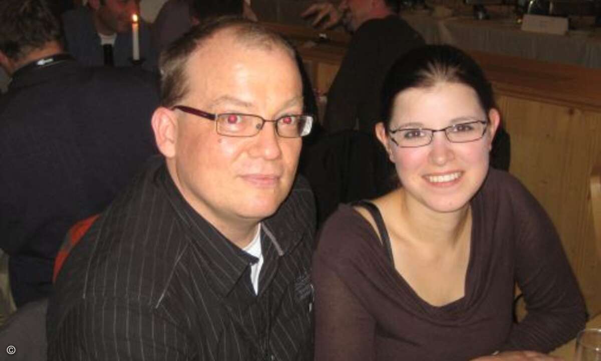 Können sich auch über ihren Partner Award freuen: Markus Keller und Maike Elzmann von Phalanx IT