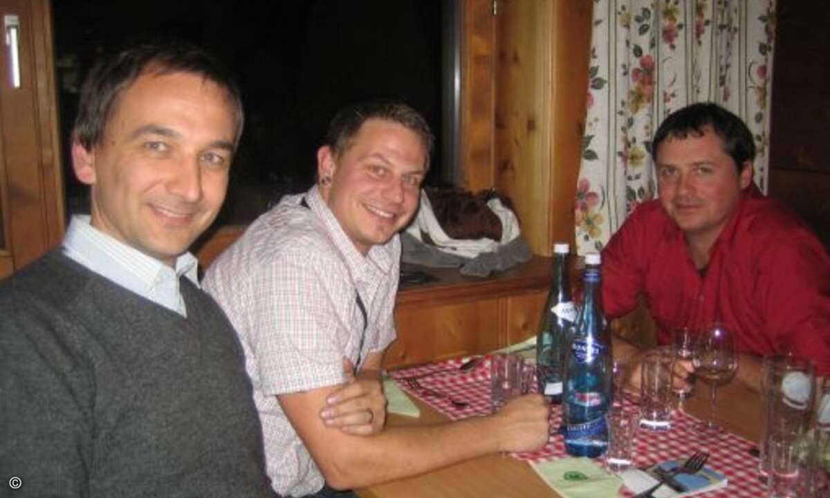 Erik Brandstätter Michael Kaiser und Andreas Morgenstern (alle InfraServ)