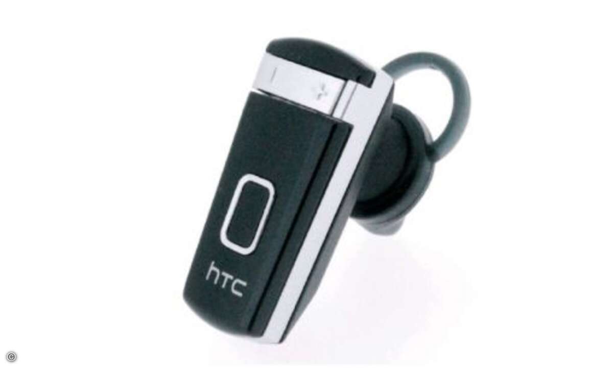 HTC BH M300 Bluetooth-Headset: Ob im Auto oder bei der Arbeit: Beim Telefonieren die Hände frei zu haben lohnt sich immer. Helfen kann dabei etwa das Bluetooth-Headset BH M300, das HTC unter anderem als optimal für die Verwendung mit dem Desire bewir