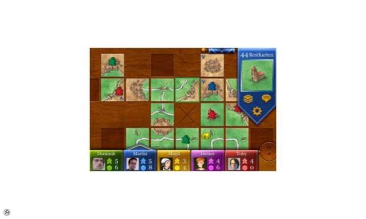 Carcassonne (Universelle Version für alle Plattformen: 3,99 Euro): Eigentlich ist