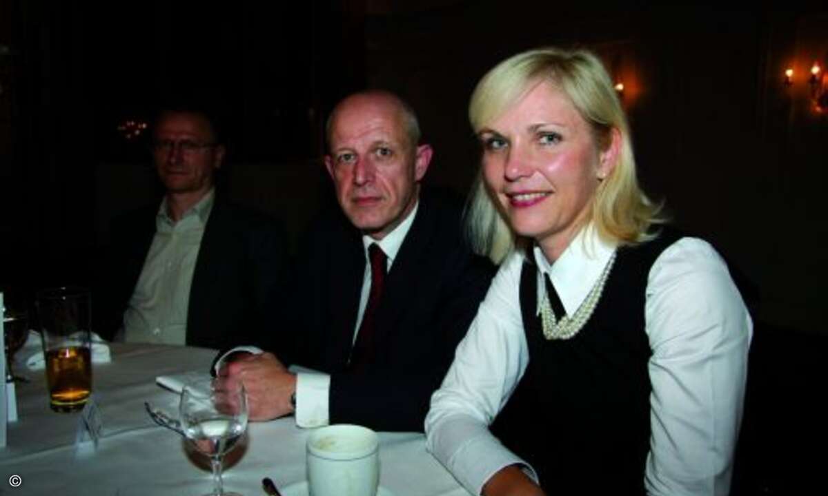 Thomas Kleinkuhnen (Avnet) und Alexandra Perry (Ingram Micro)