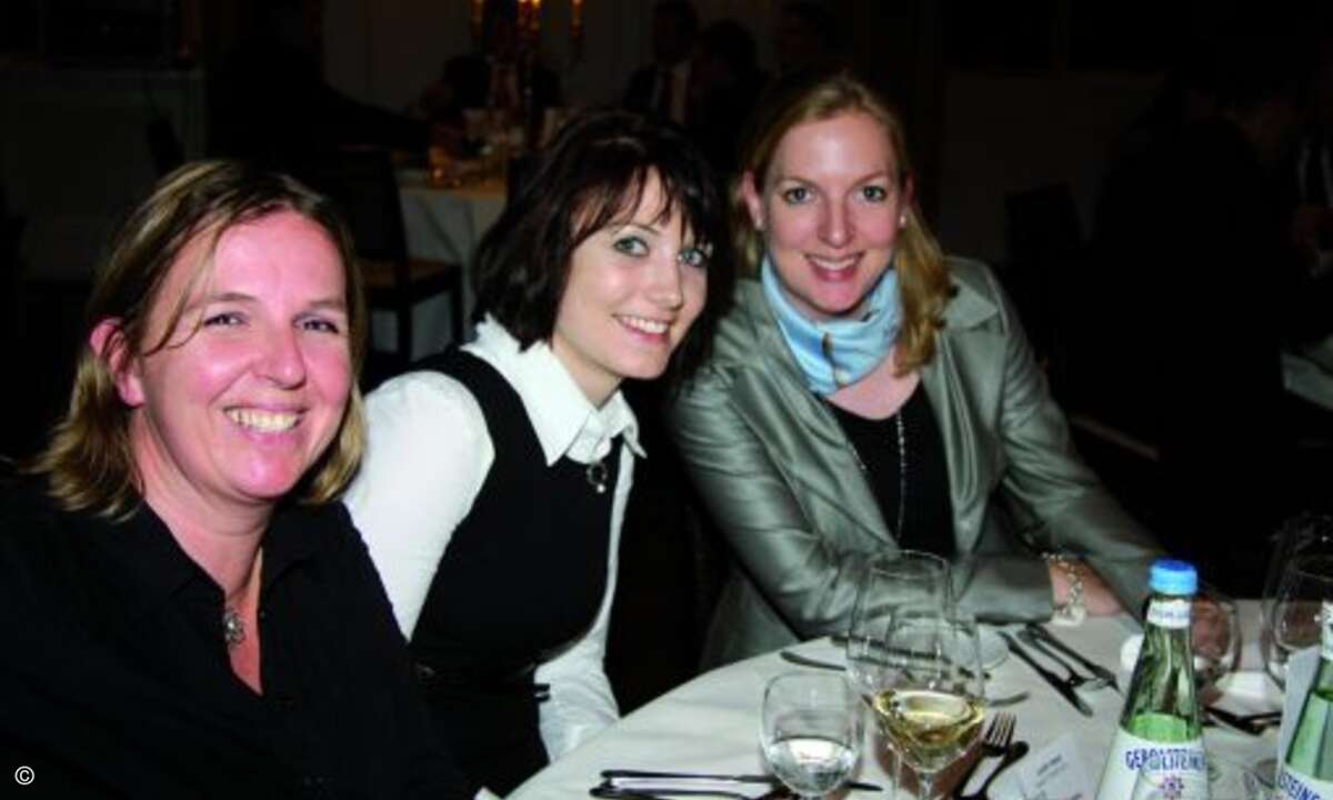 Sabine Frisch (Herweck), Judith Kiesel (DexxIT) und Katharina Hampe (Tech Data)