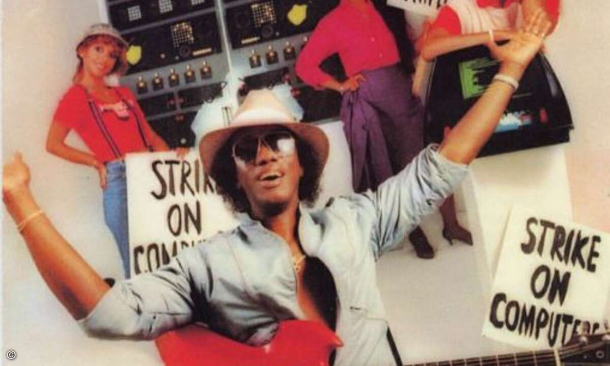 Früher Widerstand: Blueser Johnny 'Guitar' Watson erklärte 1987 den