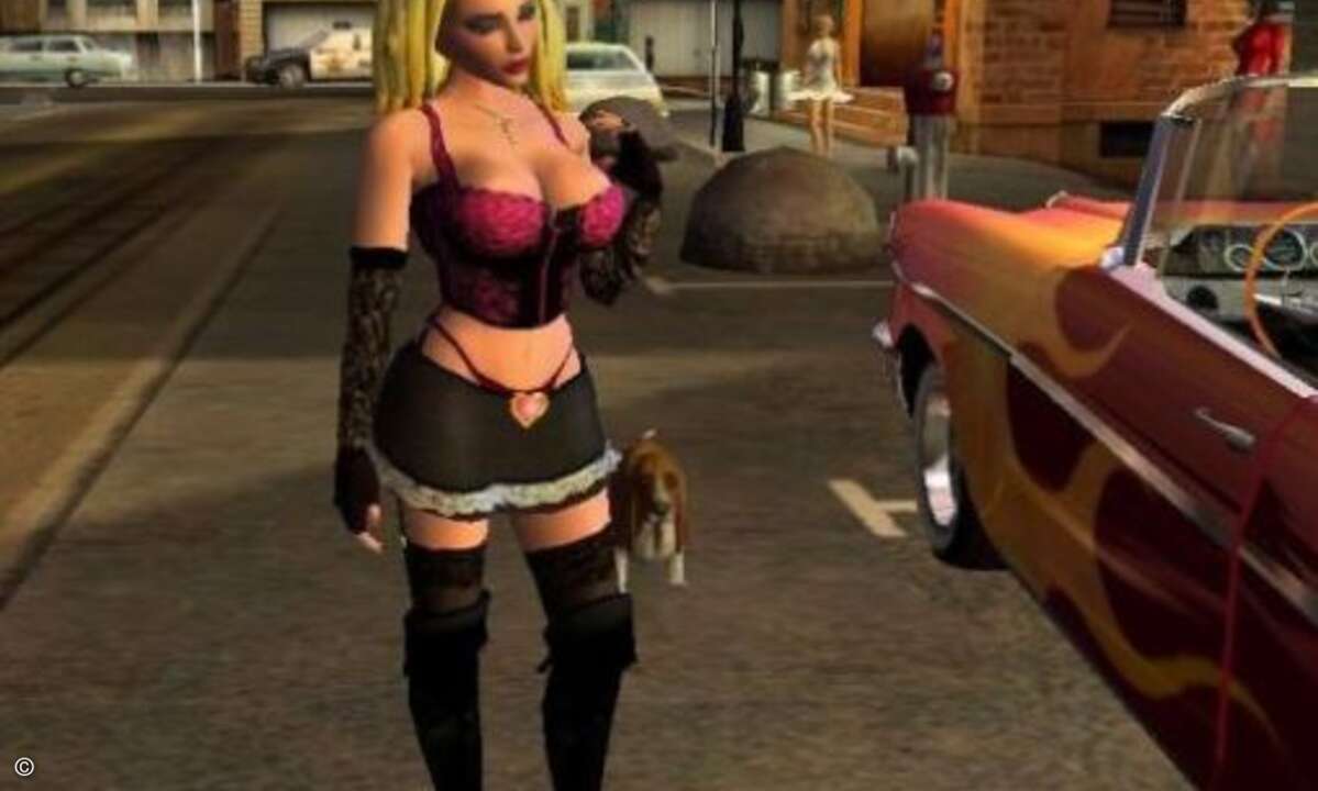 Da hat Lola irdischere Probleme. Da ihrer Hauptdarstellerinnen wie vom Erdboden verschluckt sind, macht sich die Sexfilm-Produzentin in»Lula 3D« in milieumäßiger Bekleidung auf die Suche nach ihnen.