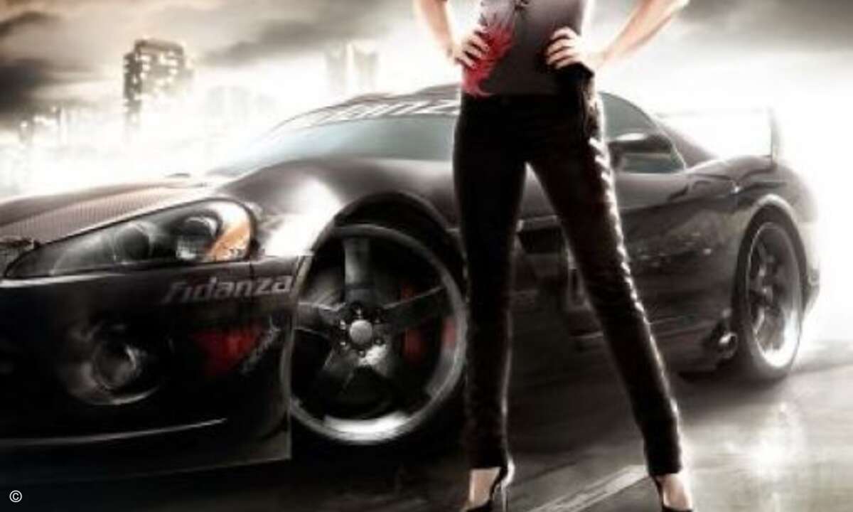 Auch in »Race Driver Grid« ist eine attraktive Pilotin, diesmal aus Deutschland, am Start. Sie ist, ähnlich wie das Fotomodel Brooke Burke in »Need for speed« darstellt, der Autosendungs-Moderatorin und Ex-Playmate Katharina Kuhlmann nachempfunden.