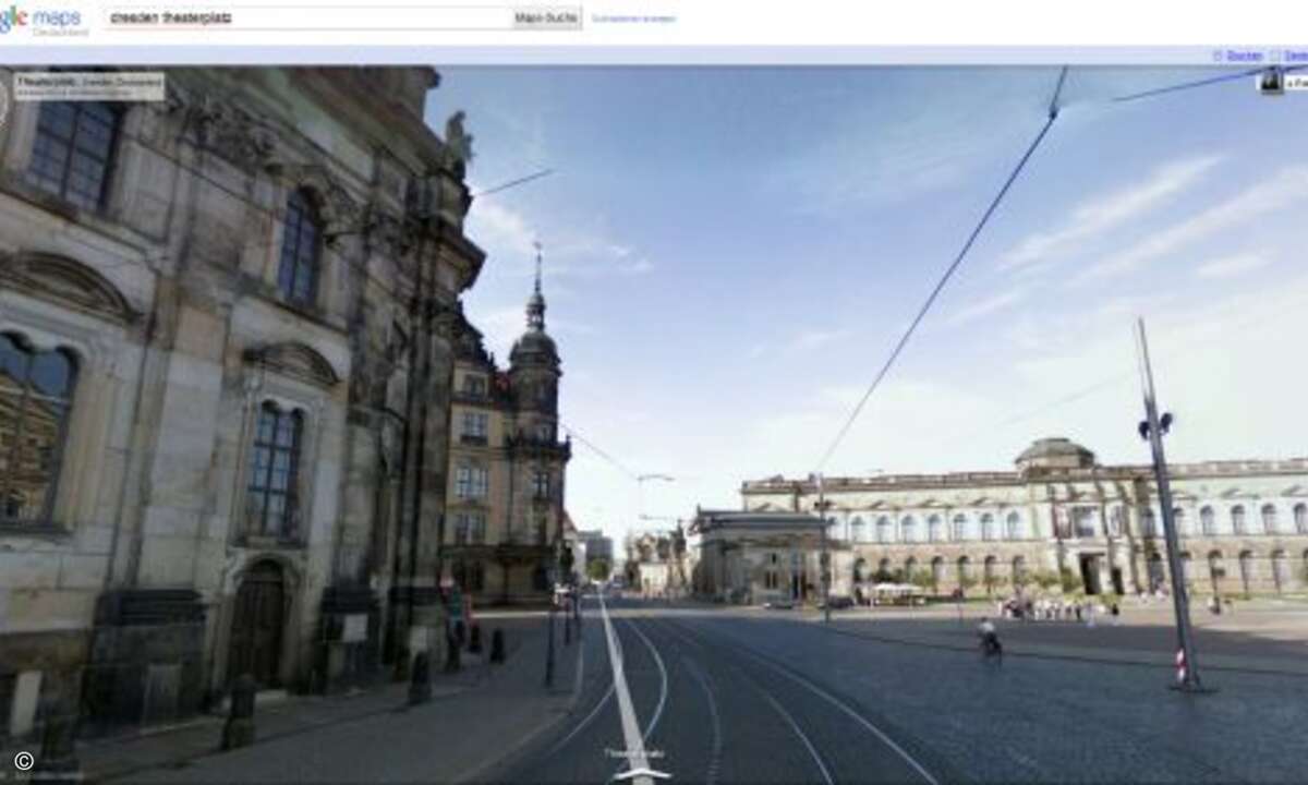 Der Dresdner Theaterplatz