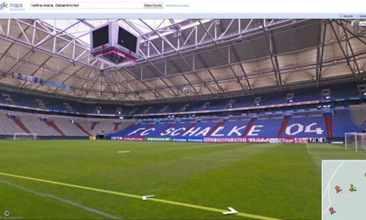 Oder die Veltins Arena auf Schalke