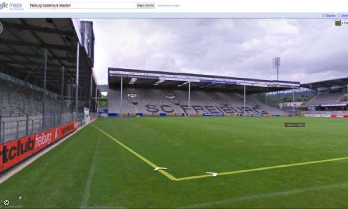 Das Badenova Stadium in Freiburg