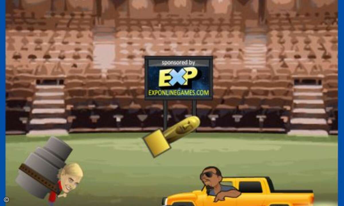 Hip Hop Star Kanye West und sein Bedürfnis nach Anerkennung sind Gegenstand dieses Onlinespiels (http://bit.ly/kanyegame)
