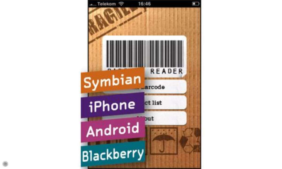 Barcode Reader: Schnäppchenjäger prüfen vor einem Kauf erst einmal verschiedene Angebote. Der kostenlose Barcode Reader aus den AppShops verwendet die Smartphone-Kamera, um den – genau – Barcode eines Produktes einzuscannen und auszuwerten. Die Appl