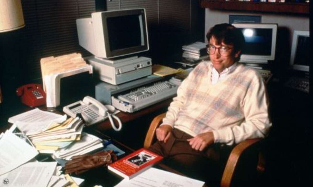 Ein junger Mann namens Bill Gates...
