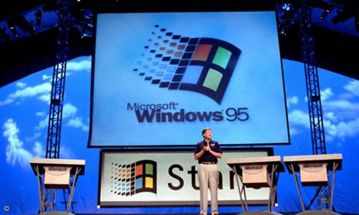 Trotz einiger Tücken ein Meilenstein: Windows 95