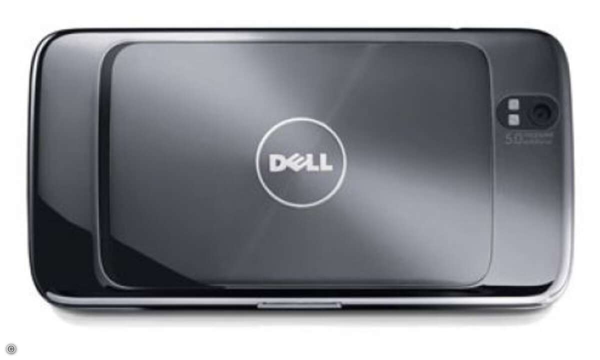Dell Streak (Preis: ca. 500 €): Dells Hybride aus Smartphone und Tablet-PC läuft mit Android und hat einen 5 Zoll großen Multitouch-Bildschirm. Neben einem 1 GHz Snapdragon Prozessor hat das Streak Navigationsfunktionen über Google Maps integriert. D