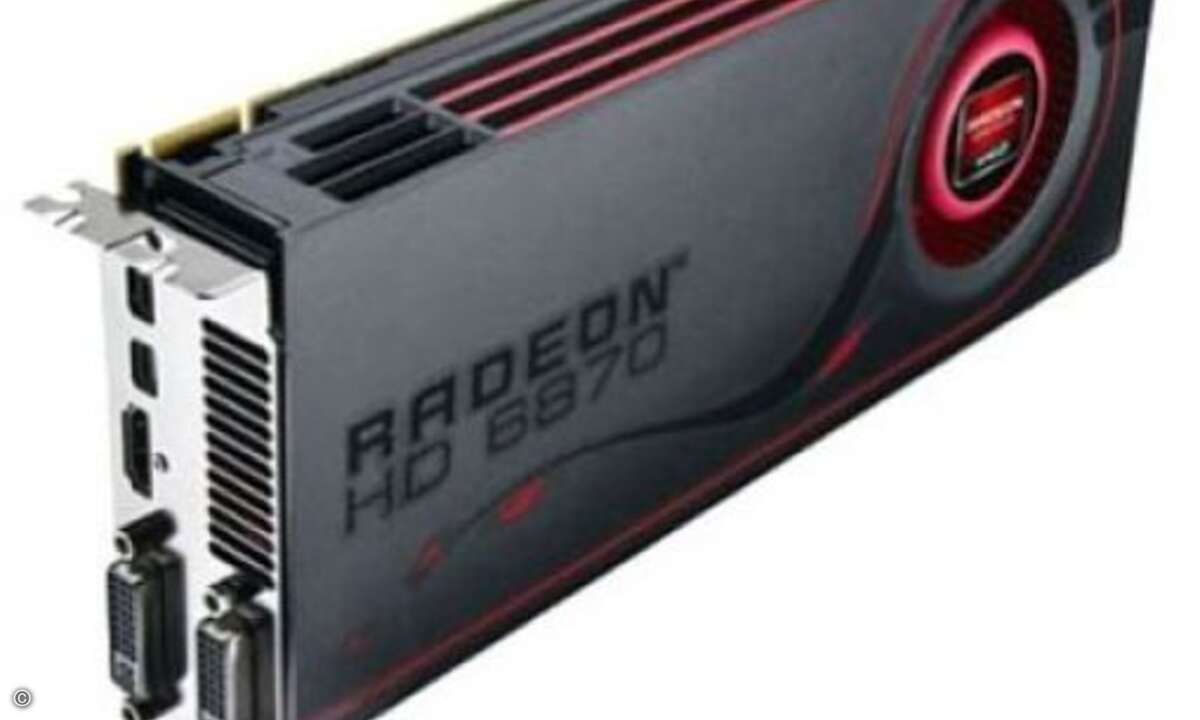 AMD Radeon HD 6850 (Preis: 199 €): Obwohl sie im Vergleich nicht ganz mit der Leistung der entsprechenden Modelle aus der Vorgängerserie (Radeon 5XXX) mithalten kann, ist AMDs mit der neuen Radeon 6850 eine interessante Erweiterung des GPU-Portfolios