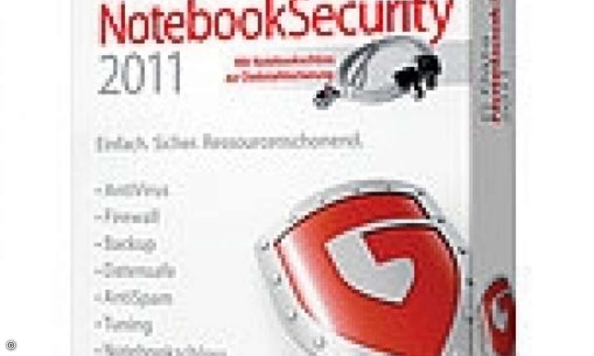 Security-Software-Suite »Notebook Security 2011« von Gdata