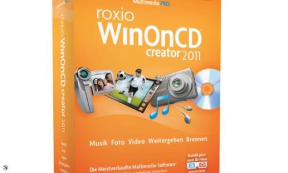 Brenn-Software » WinOn CD 2011« von Roxio