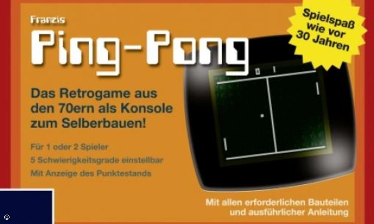 Buch »Ping Pong« vom Franzis Verlag