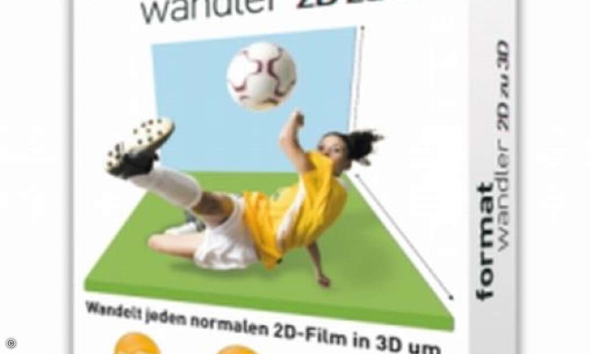 Video-Konvertierungs-Software »Formatwandler 2D zu 3D« von SAD