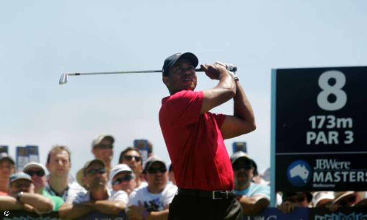 Platz 3: Der gefallene sexsüchtige Golfstar Tiger Woods ist für die US-Bürger weiterhin einer der wichtigsten Promis.